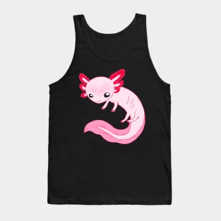 Cute Axolotl Design Tank Top